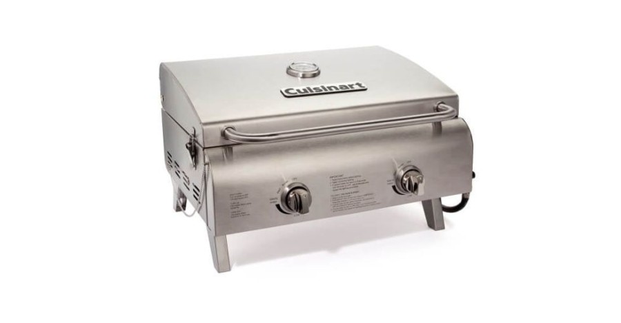 Outdoor Grilling Cuisinart  | Chef'S Style Stainless Tabletop Grill